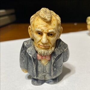 Abraham Lincoln resin Historical Pot Belly Abraham Lincoln